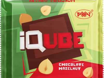 IQUBE CHOCOLATE HAZELNUT 70гр