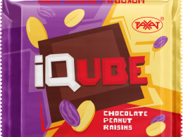 IQUBE CHOCOLATE PEANUT RAISINS 70гр